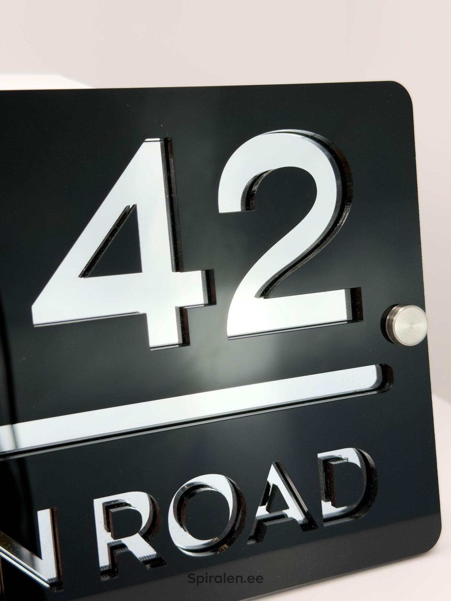 Acrylic House Number Sign
