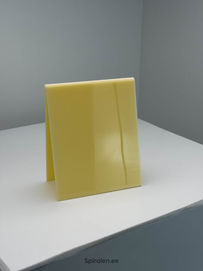 Akrüülist A-kujuline lauasilt