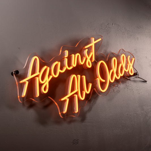 "Against All Odds" neoon silt